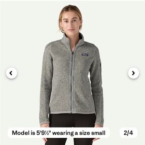 Women’s Patagonia Heather Gray Better Sweater Jacket